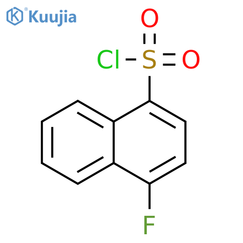 4-Fluoronaphthalene-1-sulfonyl chloride structure