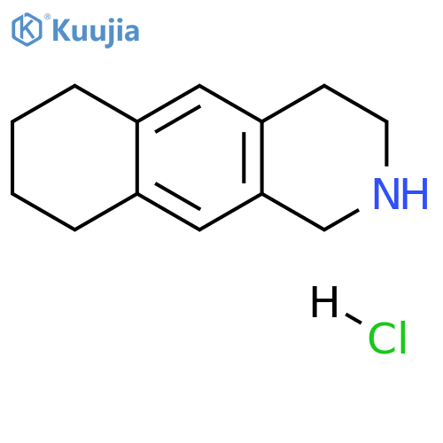 1H,2H,3H,4H,6H,7H,8H,9H-cyclohexagisoquinoline hydrochloride structure