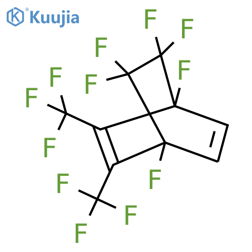 1,4,7,7,8,8-Hexafluoro-2,3-bis(trifluoromethyl)bicyclo[2.2.2]octa-2,5-diene structure