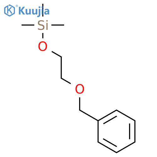 Silane, trimethyl[2-(phenylmethoxy)ethoxy]- structure