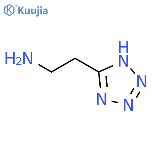 2h-tetrazole-5-ethanamine structure