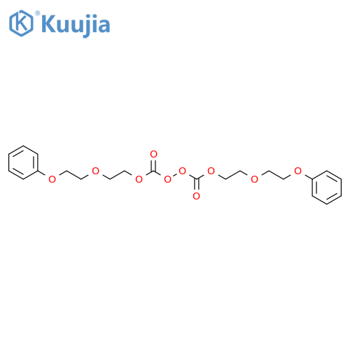 Peroxydicarbonic acid, bis[2-(2-phenoxyethoxy)ethyl] ester structure