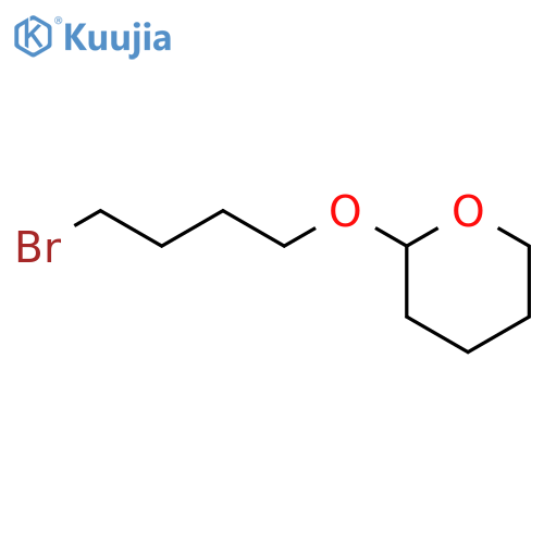2-(4-Bromobutoxy)oxane structure