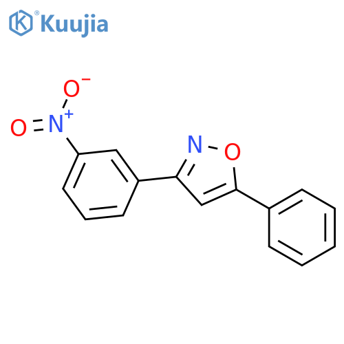 Isoxazole, 3-(3-nitrophenyl)-5-phenyl- structure
