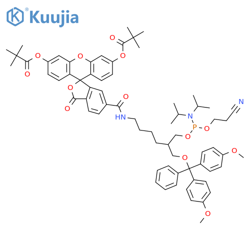 6-Fluorescein Phosphoramidite structure