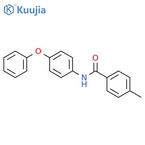 4-methyl-N-(4-phenoxyphenyl)benzamide structure