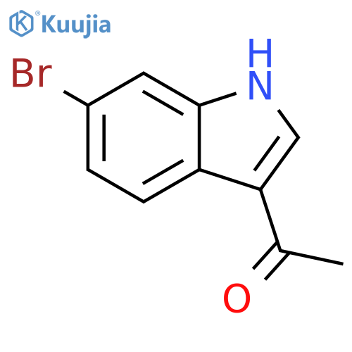 1-(6-Bromo-1H-indol-3-yl)ethan-1-one structure
