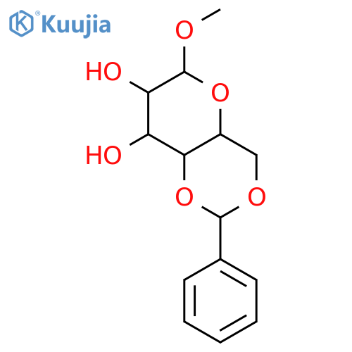 Methyl 4,6-O-Benzylidene-a-D-glucopyranoside structure