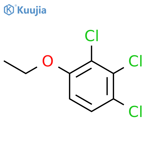 Benzene,trichloroethoxy- (9CI) structure