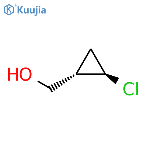 Cyclopropanemethanol, 2-chloro-, (1S,2R)- structure