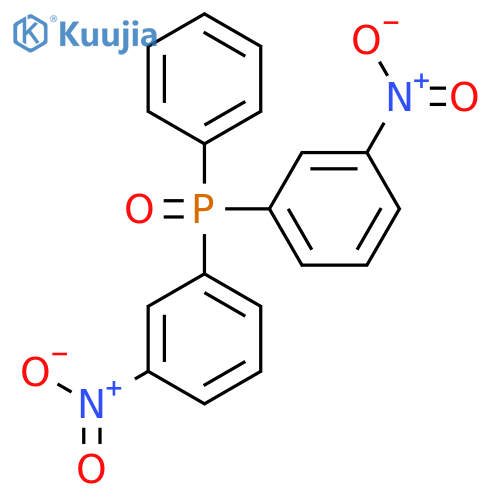 Phosphine oxide, bis(3-nitrophenyl)phenyl- structure