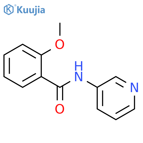 2-methoxy-N-(pyridin-3-yl)benzamide structure