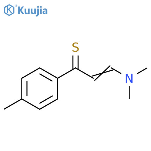 2-Propene-1-thione, 3-(dimethylamino)-1-(4-methylphenyl)- structure