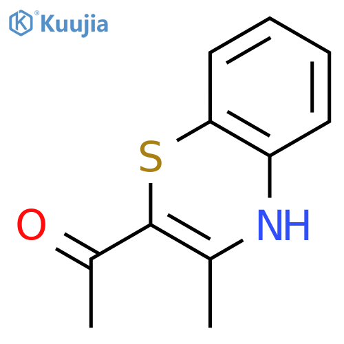 1-(3-methyl-4H-1,4-benzothiazin-2-yl)ethan-1-one structure