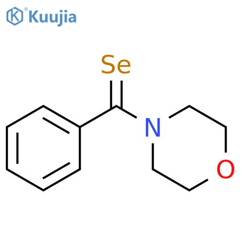 Morpholine, 4-(phenylselenoxomethyl)- structure