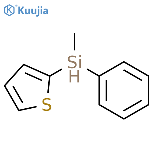 Silane, methylphenyl-2-thienyl- structure