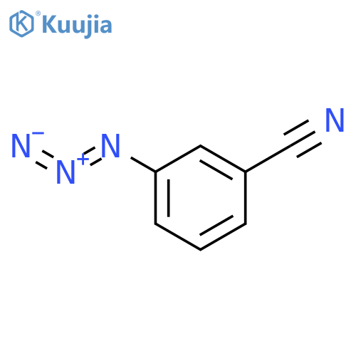 3-azidobenzonitrile structure