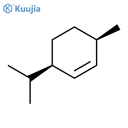 Cyclohexene, 3-methyl-6-(1-methylethyl)-, (3R-cis)- structure