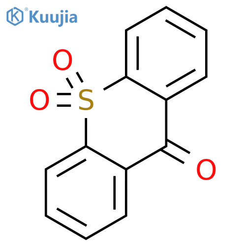 9H-Thioxanthen-9-one,10,10-dioxide structure