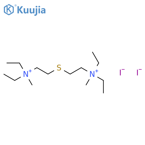 Ammonium,(thiodiethylene)bis[diethylmethyl-, diiodide (8CI) structure