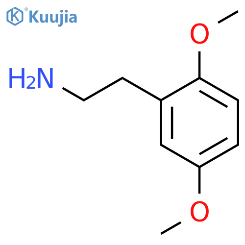 2,5-Dimethoxyphenethylamine hydrochloride structure
