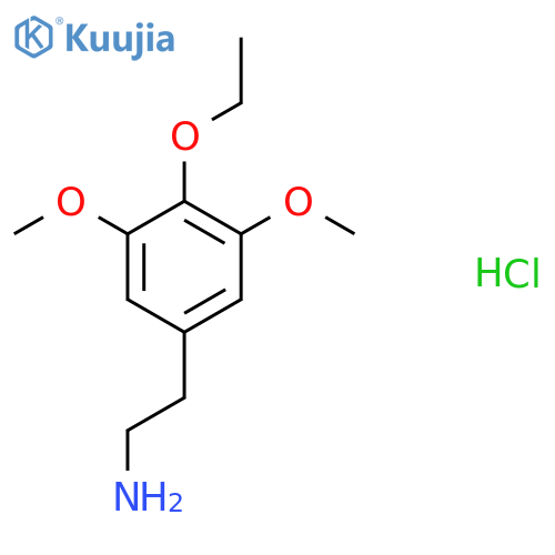 Escaline (hydrochloride) structure