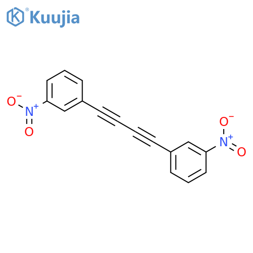 1-Nitro-3-[4-(3-nitrophenyl)buta-1,3-diyn-1-yl]benzene structure