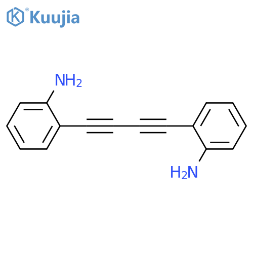 Benzenamine, 2,2'-(1,3-butadiyne-1,4-diyl)bis- structure