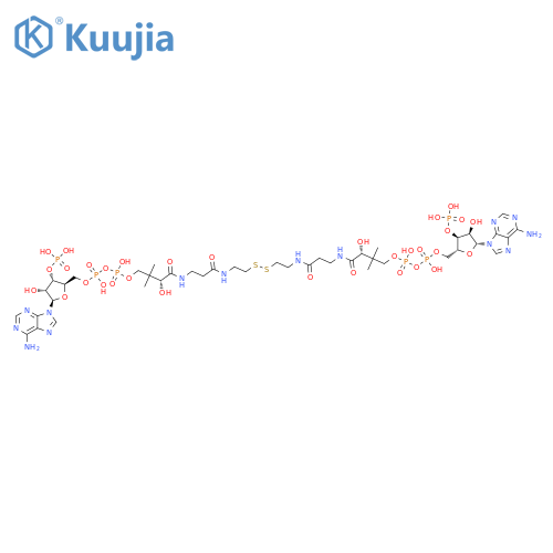 Coenzyme A disulfide structure
