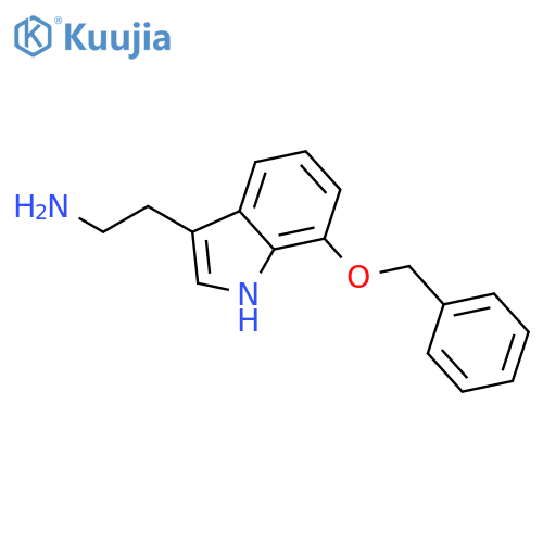 7-Benzyloxytryptamine structure