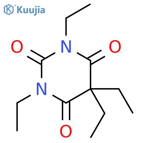 2,4,6(1H,3H,5H)-Pyrimidinetrione, 1,3,5,5-tetraethyl- structure