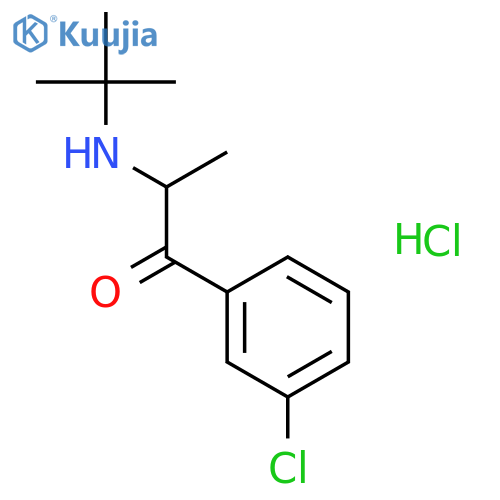 Bupropion Hydrochloride structure