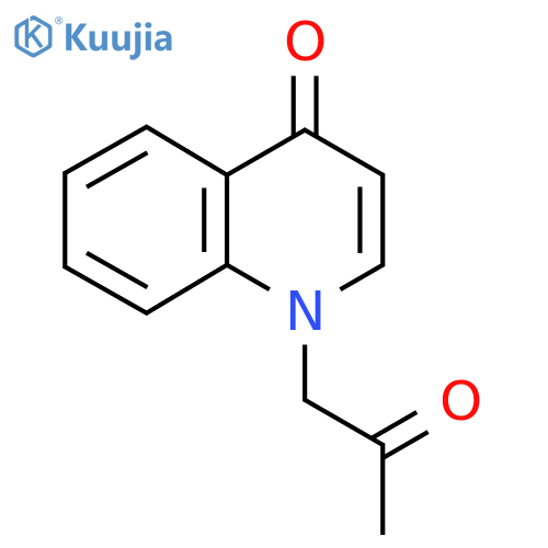 1-(2-oxopropyl)quinolin-4(1H)-one structure