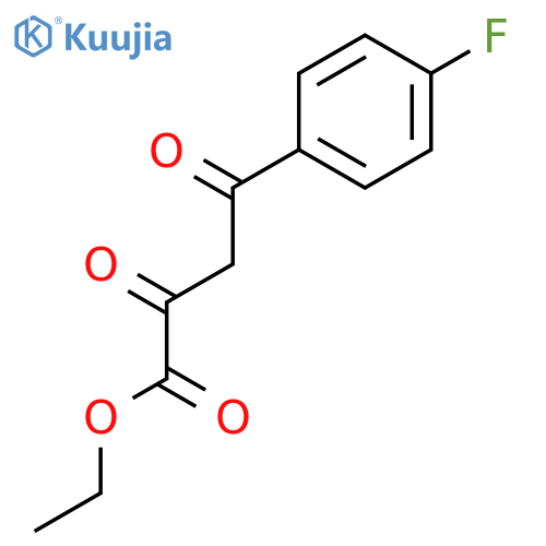 Ethyl 4-(4-fluorophenyl)-2,4-dioxobutanoate structure