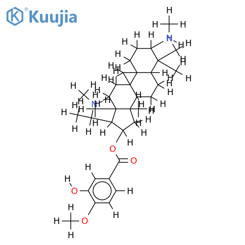 O-Vanillyl-cyclovirobuxin D structure