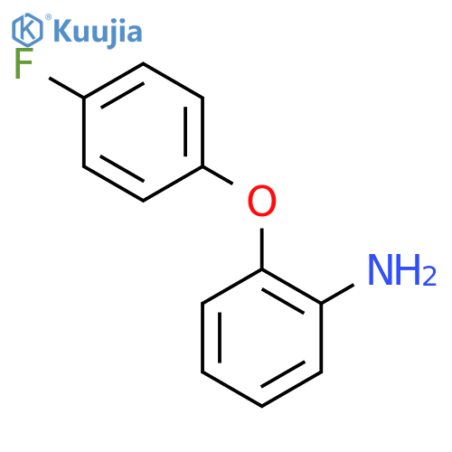2-(4-Fluorophenoxy)aniline structure