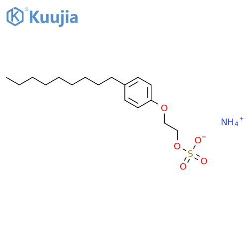 AMMONIUM NONOXYNOL-4 SULFATE structure