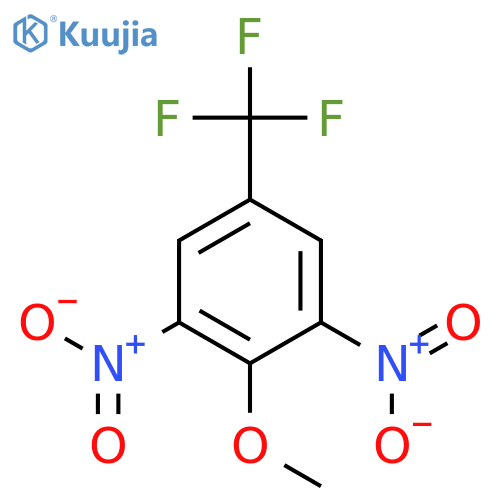 2-Methoxy-1,3-dinitro-5-(trifluoromethyl)benzene structure