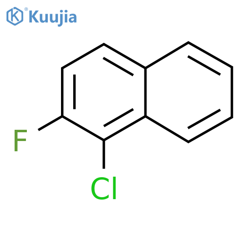 1-Chloro-2-fluoronaphthalene structure