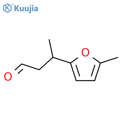 3-(5-Methyl-2-furyl)butyraldehyde structure