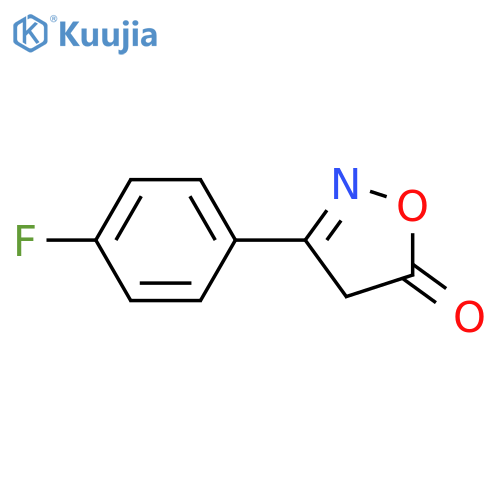 5(4H)-Isoxazolone,3-(4-fluorophenyl)- structure
