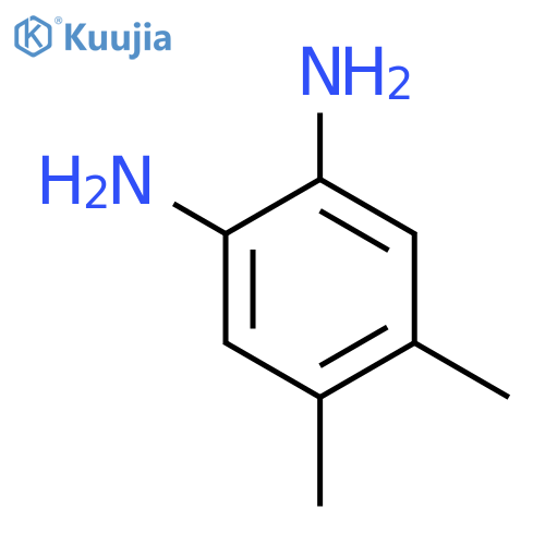 4,5-Dimethyl-o-phenylenediamine structure