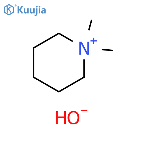 Piperidinium, 1,1-dimethyl-, hydroxide (1:1) structure