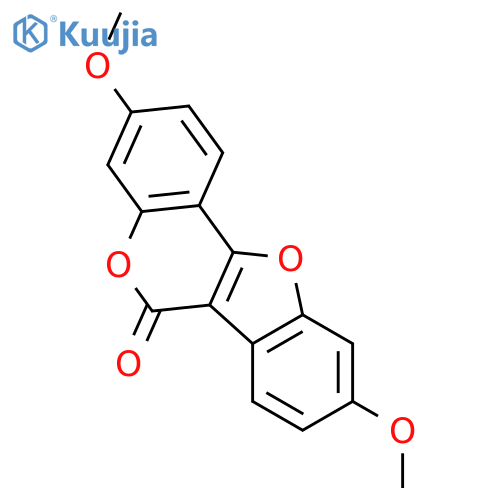 Coumestrol dimethyl ether structure