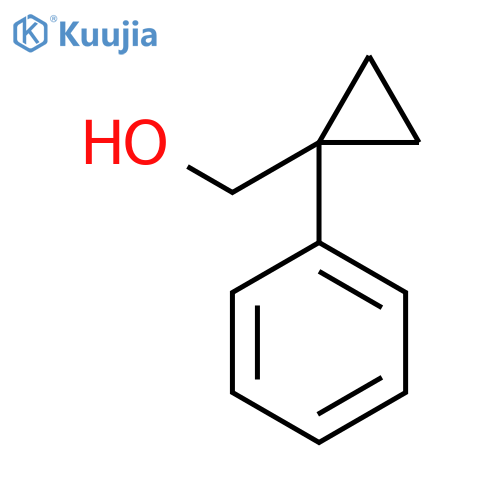 (1-Phenylcyclopropyl)methanol structure