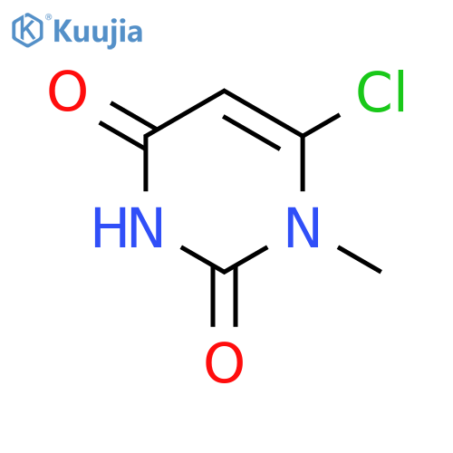 6-Chloro-1-methyluracil structure