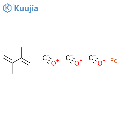 Iron,tricarbonyl[(1,2,3,4-h)-2,3-dimethyl-1,3-butadiene]- structure