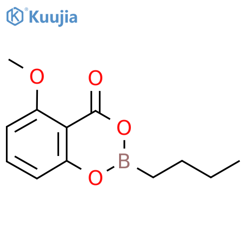 2-Butyl-5-methoxy-1,3,2-benzodioxaborinin-4-one structure