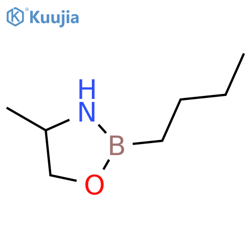2-butyl-4-methyl-1,3,2-oxazaborolidine structure