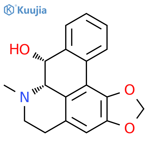 5H-Benzo[g]-1,3-benzodioxolo[6,5,4-de]quinolin-8-ol,6,7,7a,8-tetrahydro-7-methyl-, (7aS,8R)- (9CI) structure